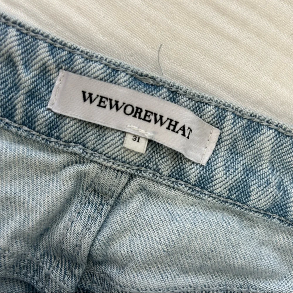 WeWoreWhat We Wore What Wide Leg Denim Jeans
Light Wash
Size 31 - Picture 3 of 9
